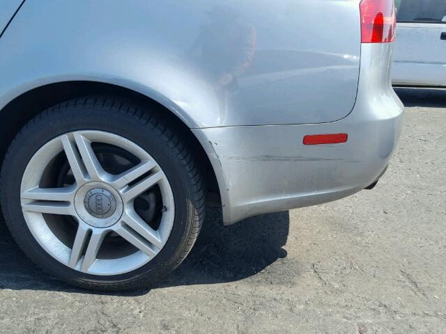 WAUAF78E57A073586 - 2007 AUDI A4 2 GRAY photo 9