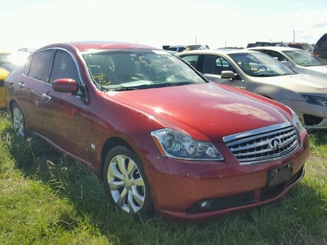 JNKAY01E67M312607 - 2007 INFINITI M35 RED photo 1