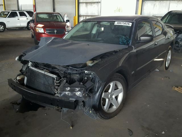 2B3CA3CV6AH226089 - 2010 DODGE CHARGER SX GRAY photo 2