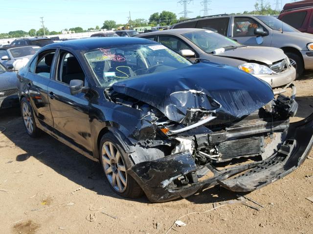 3VW2K7AJ1BM077380 - 2011 VOLKSWAGEN JETTA BASE Սև լուսանկար 1