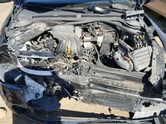 3VW2K7AJ1BM077380 - 2011 VOLKSWAGEN JETTA BASE Սև լուսանկար 7