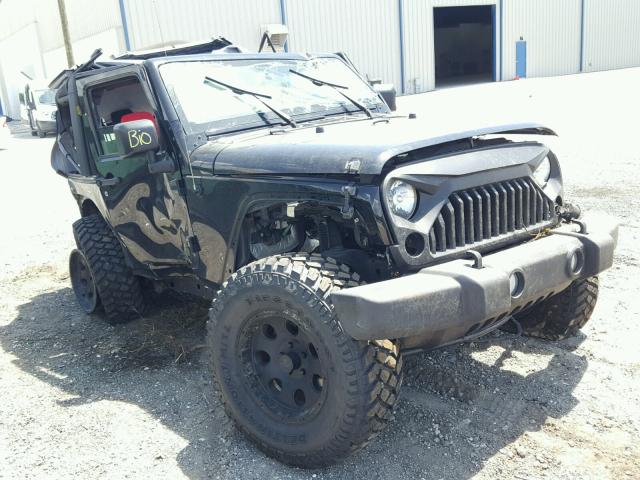 1C4AJWAG2FL608089 - 2015 JEEP WRANGLER S 黑色 照片 1