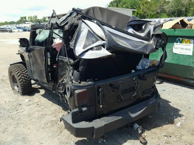 1C4AJWAG2FL608089 - 2015 JEEP WRANGLER S 黑色 照片 3