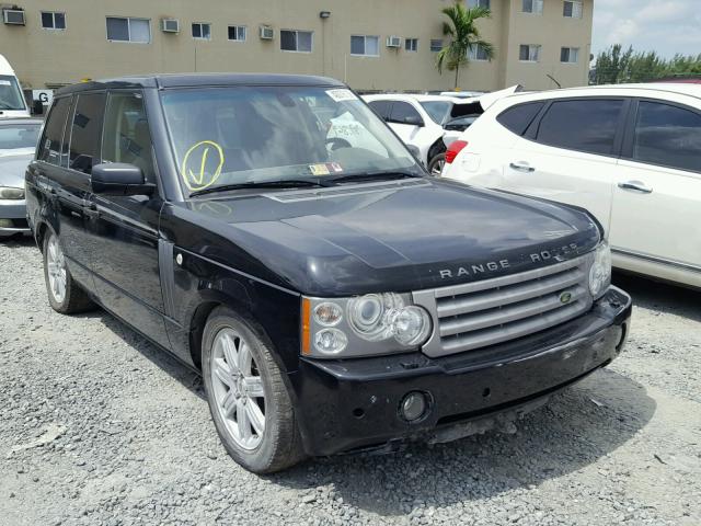 SALME15488A295934 - 2008 LAND ROVER RANGE ROVE BLACK photo 1