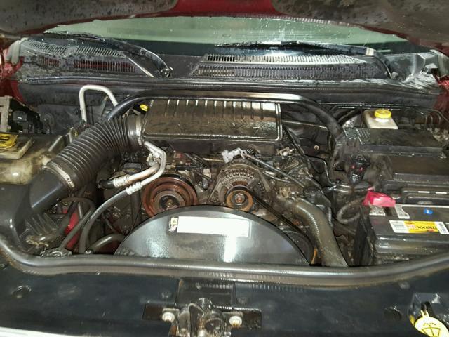 1J8HG48K38C220666 - 2008 JEEP COMMANDER ბურგუნდია ფოტო 7