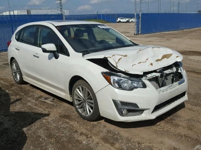 JF1GPAP62F8250317 - 2015 SUBARU IMPREZA LI WHITE photo 1