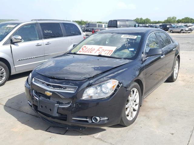 1G1ZG5E7XCF226465 - 2012 CHEVROLET MALIBU LTZ 黑色 照片 2