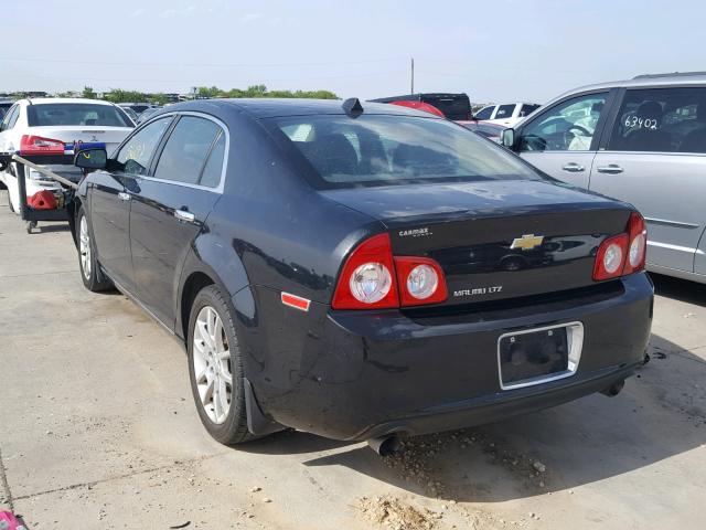 1G1ZG5E7XCF226465 - 2012 CHEVROLET MALIBU LTZ 黑色 照片 3