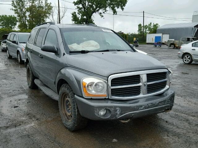 1D4HB48N66F148666 - 2006 DODGE DURANGO SL CHARCOAL photo 1