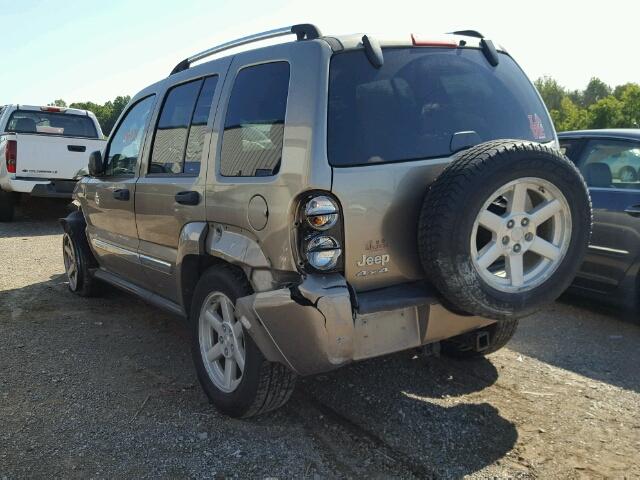 1J4GL58K45W622608 - 2005 JEEP LIBERTY GOLD photo 3