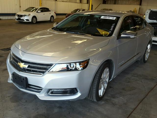 1G1125S37JU146434 - 2018 CHEVROLET IMPALA PRE ვერცხლისფერი ფოტო 2