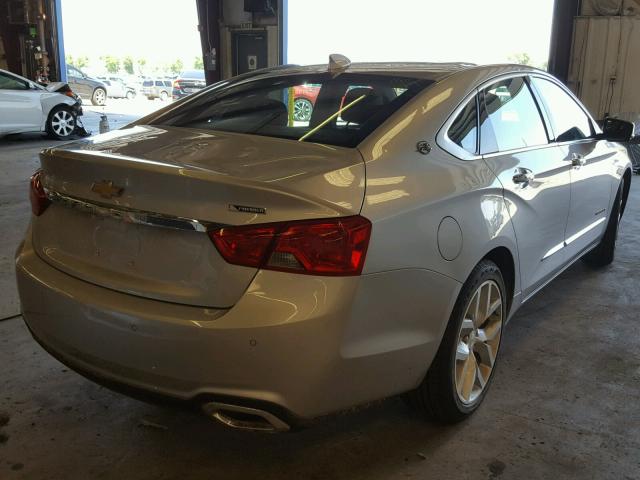 1G1125S37JU146434 - 2018 CHEVROLET IMPALA PRE ვერცხლისფერი ფოტო 4