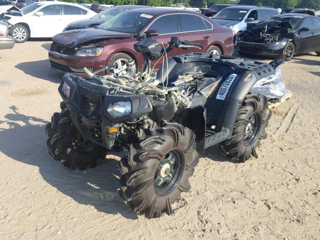 4XASXN858JB305924 - 2018 POLARIS SPORTSMAN BLACK photo 2