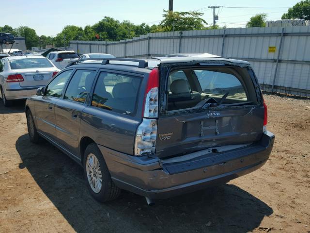 YV1SW612952494665 - 2005 VOLVO V70 GRAY photo 3