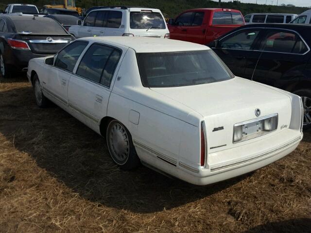 1G6KD54Y2XU725101 - 1999 CADILLAC DEVILLE WHITE photo 3