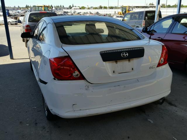 JTKDE177860103535 - 2006 TOYOTA SCION TC 白色 照片 3