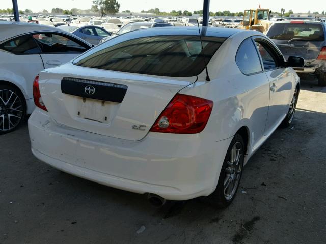 JTKDE177860103535 - 2006 TOYOTA SCION TC 白色 照片 4