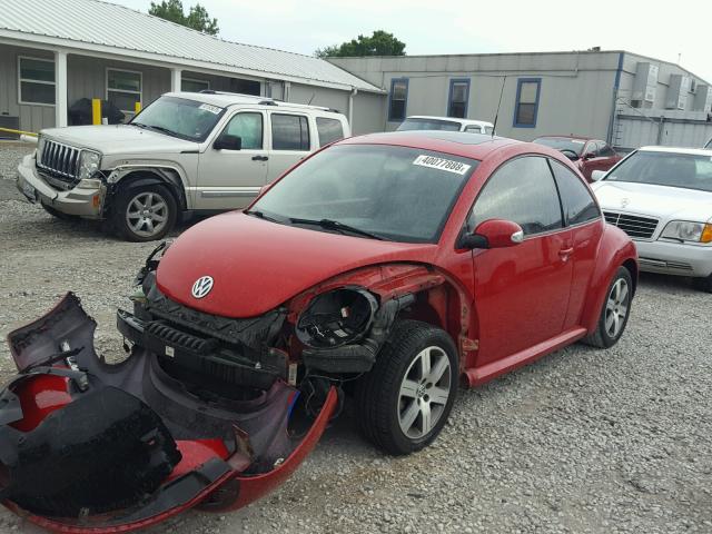 3VWRW31C46M423974 - 2006 VOLKSWAGEN NEW BEETLE Qırmızı foto 2