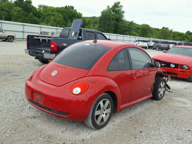 3VWRW31C46M423974 - 2006 VOLKSWAGEN NEW BEETLE Qırmızı foto 4