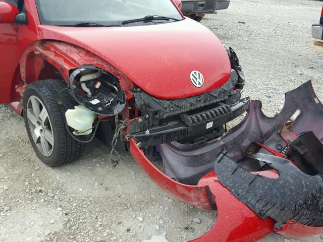 3VWRW31C46M423974 - 2006 VOLKSWAGEN NEW BEETLE Qırmızı foto 9