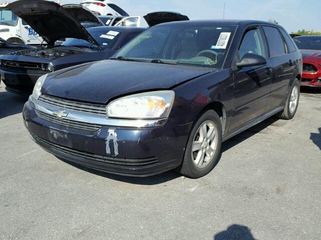 1G1ZT628X5F339351 - 2005 CHEVROLET MALIBU MAX 黑色 照片 2