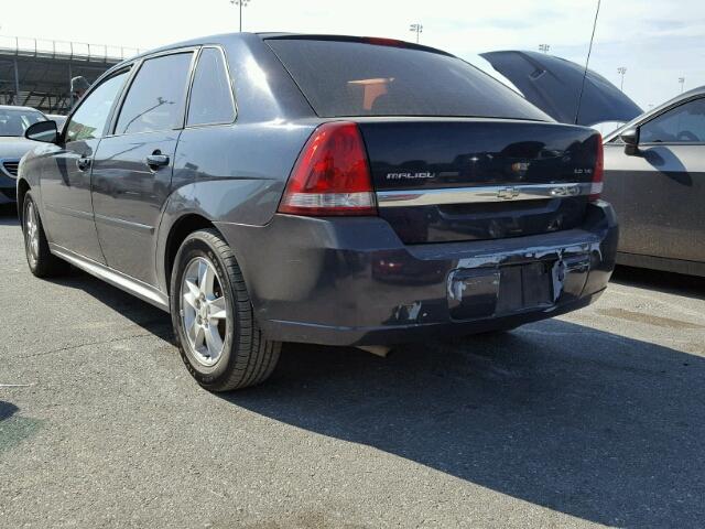 1G1ZT628X5F339351 - 2005 CHEVROLET MALIBU MAX 黑色 照片 3