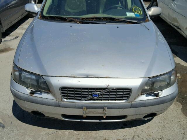 YV1RS61R922104201 - 2002 VOLVO S60 Plata foto 7