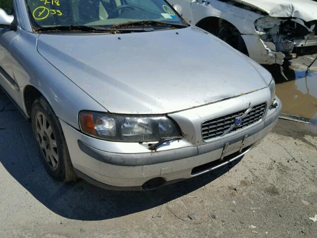 YV1RS61R922104201 - 2002 VOLVO S60 Plata foto 9