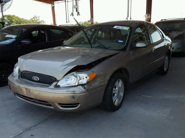 1FAFP56215A232531 - 2005 FORD TAURUS TAN photo 2