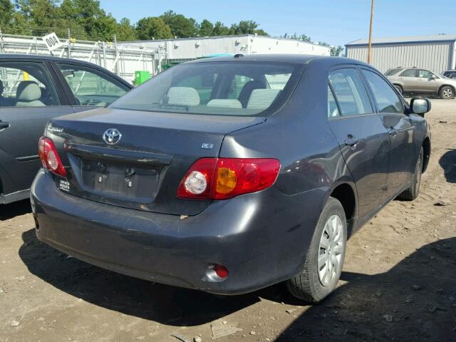 1NXBU4EE5AZ325211 - 2010 TOYOTA COROLLA BA CHARCOAL photo 4