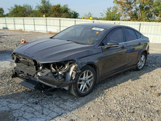 1FA6P0H75G5119222 - 2016 FORD FUSION SE GRAY photo 2