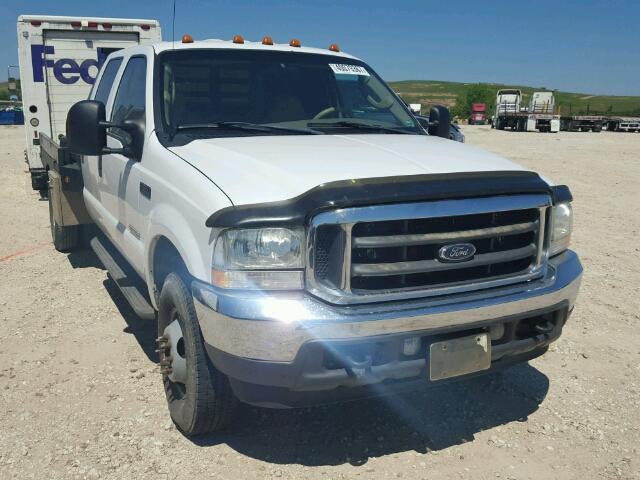 1FDWW37P93EB47403 - 2003 FORD F350 WHITE photo 1