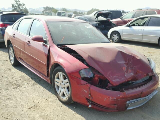 2G1WB5E36F1171006 - 2015 CHEVROLET IMPALA LIM RED photo 1