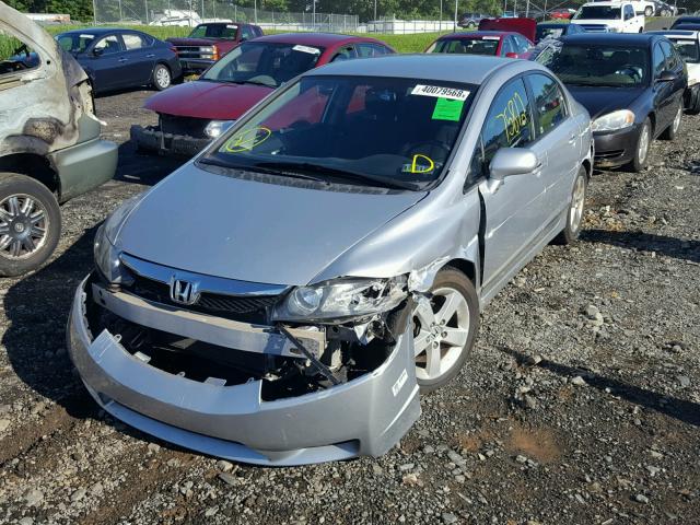 2HGFA1F64BH546017 - 2011 HONDA CIVIC LX-S SILVER photo 2