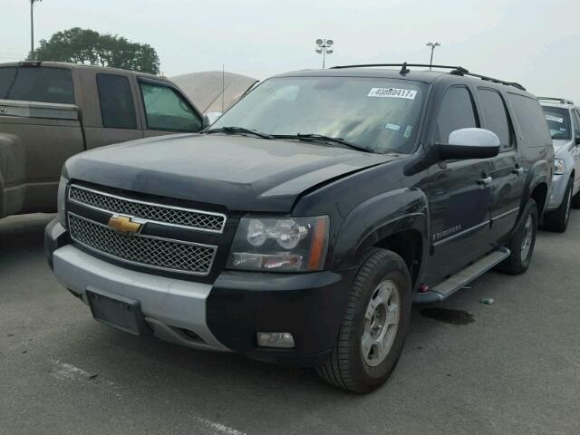 3GNFC16057G248613 - 2007 CHEVROLET SUBURBAN C BLACK photo 2