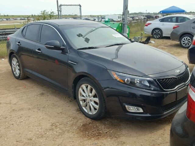 5XXGN4A71FG449021 - 2015 KIA OPTIMA EX BLACK photo 1