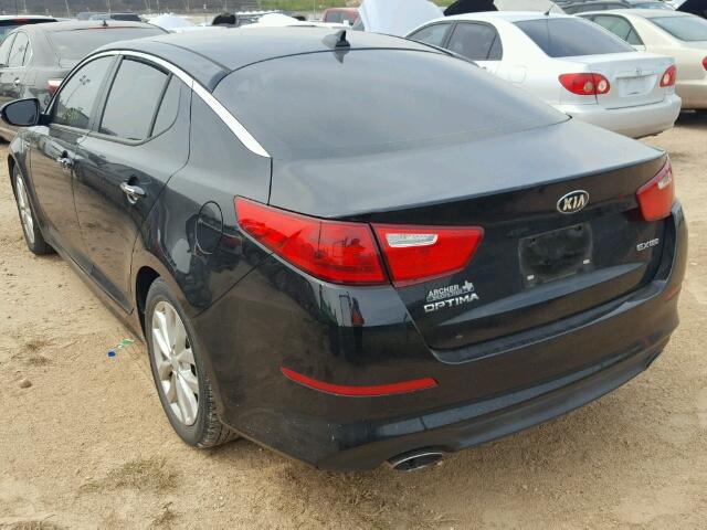5XXGN4A71FG449021 - 2015 KIA OPTIMA EX BLACK photo 3