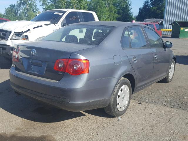 3VWPF71K05M622198 - 2005 VOLKSWAGEN NEW JETTA GRAY photo 4