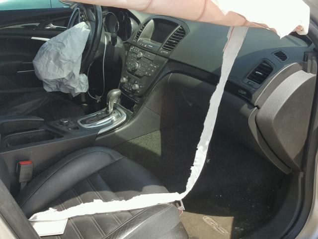 2G4GV5GV1D9249977 - 2013 BUICK REGAL GS SILVER photo 5