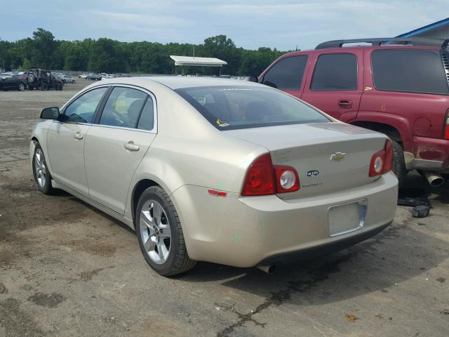 1G1ZC5EB2AF179817 - 2010 CHEVROLET MALIBU 1LT GOLD photo 3
