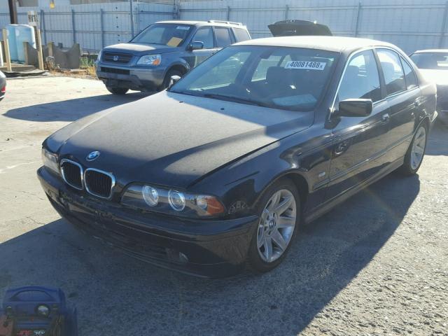 WBADT43413G031782 - 2003 BMW 525 I AUTO BLACK photo 2