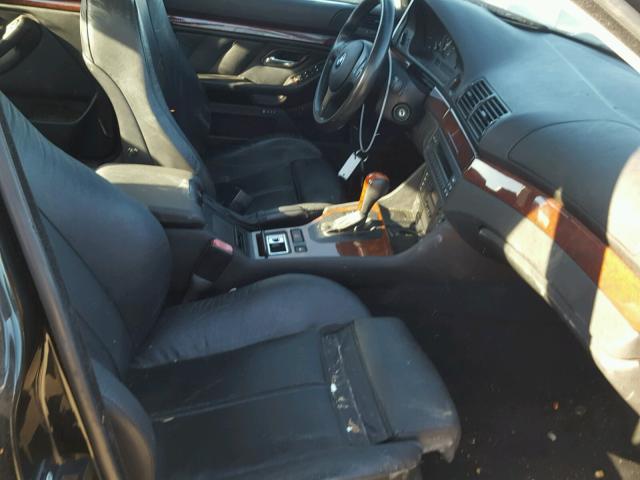 WBADT43413G031782 - 2003 BMW 525 I AUTO BLACK photo 5