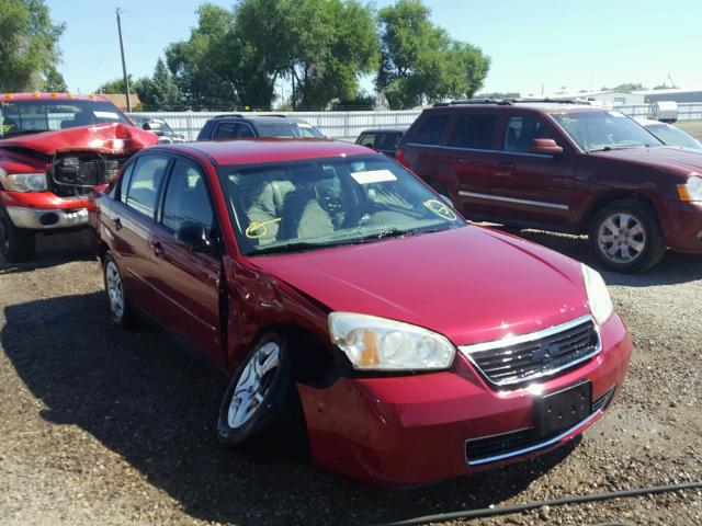 1G1ZS58N17F111526 - 2007 CHEVROLET MALIBU LS წითელი ფოტო 1