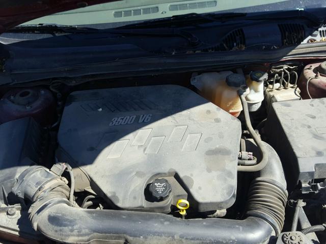 1G1ZS58N17F111526 - 2007 CHEVROLET MALIBU LS წითელი ფოტო 7