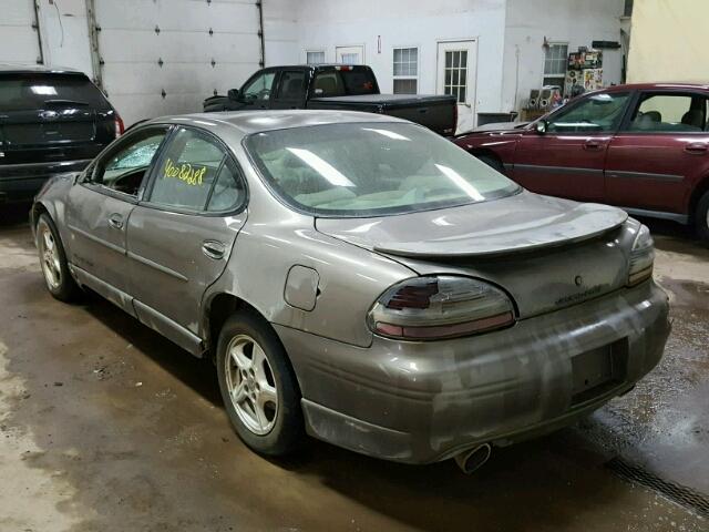 1G2WP52K3YF144821 - 2000 PONTIAC GRAND PRIX Qəhvəyi foto 3