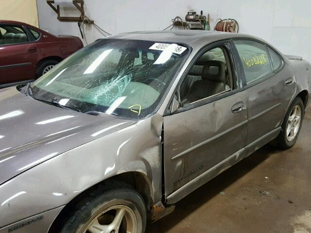 1G2WP52K3YF144821 - 2000 PONTIAC GRAND PRIX Qəhvəyi foto 9