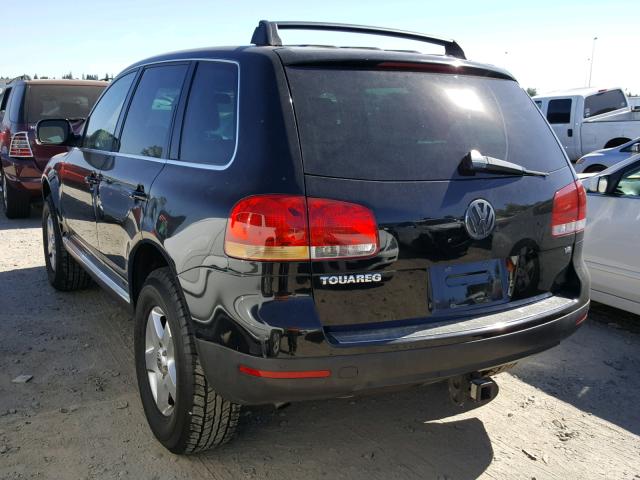 WVGBC77L34D054976 - 2004 VOLKSWAGEN TOUAREG 3. BLACK photo 3