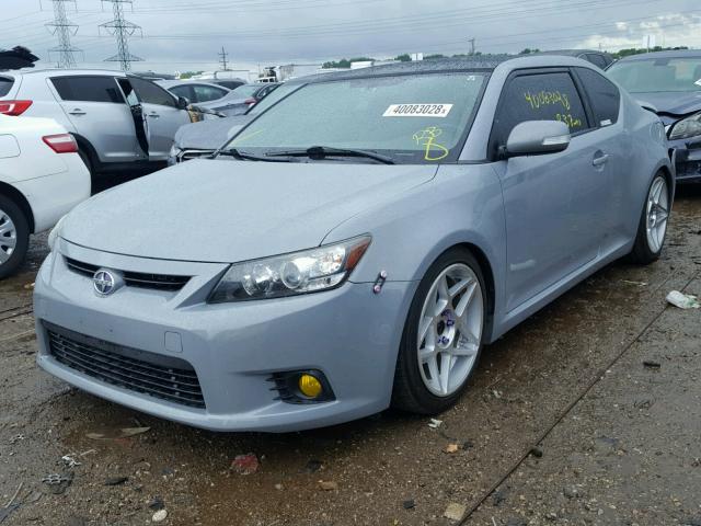 JTKJF5C73B3007060 - 2011 TOYOTA SCION TC 灰色 照片 2