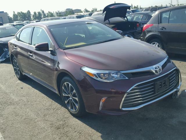 4T1BK1EB3GU242847 - 2016 TOYOTA AVALON XLE BURGUNDY photo 1