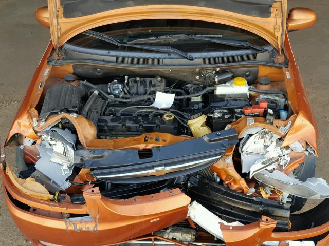 KL1TD66618B094297 - 2008 CHEVROLET AVEO BASE Narıncı foto 7